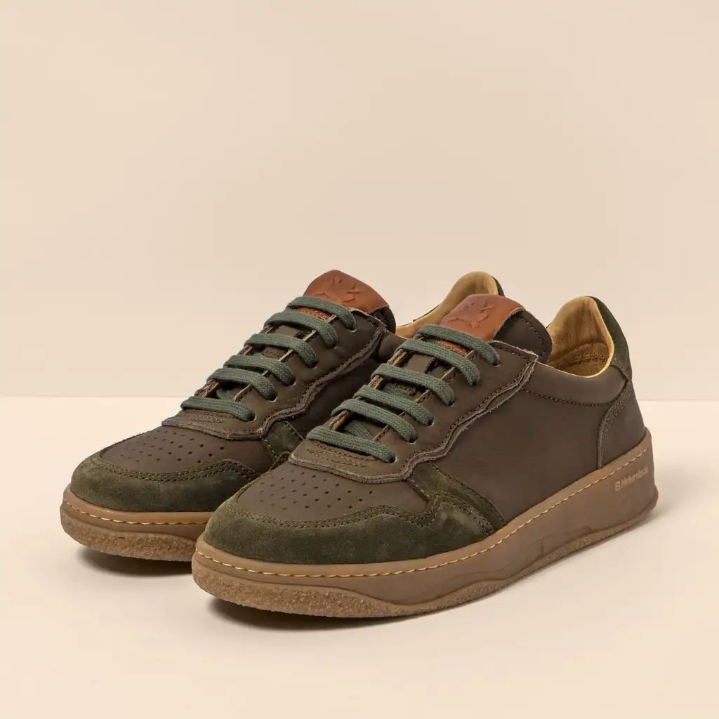 El Naturalista N5844 WAX NAPPA-SILK SUEDE | FOREST Homme | JZX-81525567